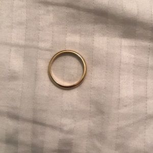 Solid gold ring. 14K. gold